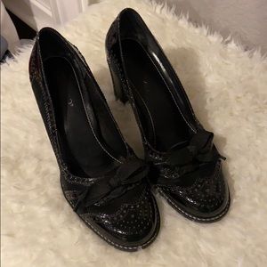 Franco Sarto vintage bow heels